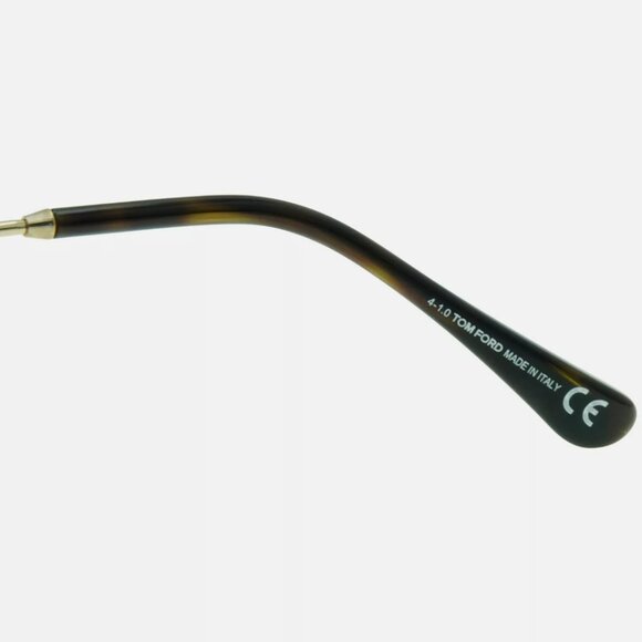 Tom Ford Polarized Havana Womens Gold Sunglasses BOX NEW main image 5